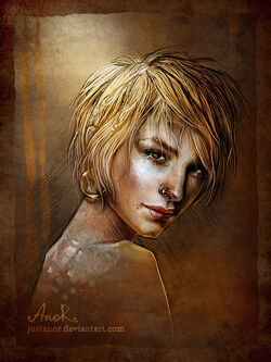 Mistle in a fan art by JustAnoR.