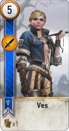 Tw3 gwent card face Ves