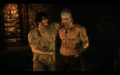 Geralt and Aryan in the Dungeons