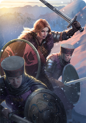 Tw3 cardart skellige cerys