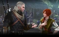 Geralt and Shani in Hearts of Stone