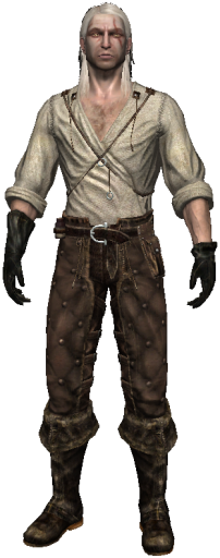 Geralt without armor