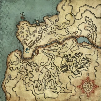 Map of surrounding area