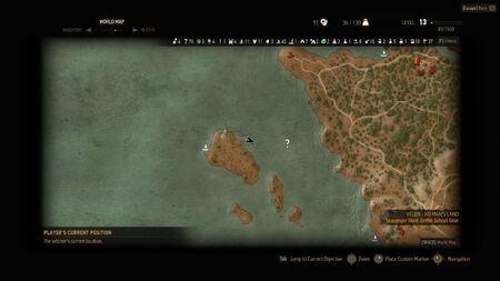 Tw3 wreck of the flying stag map