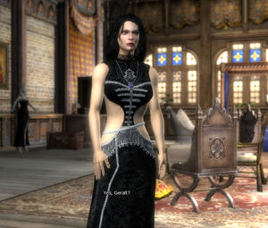 Yennefer at home