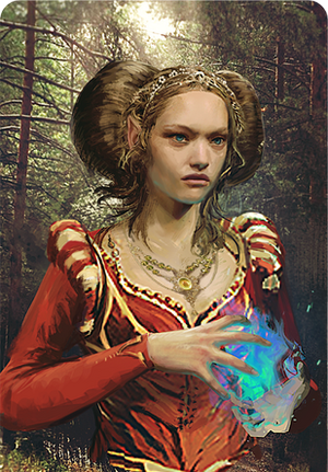 Tw3 cardart scoiatael leader francesca gold