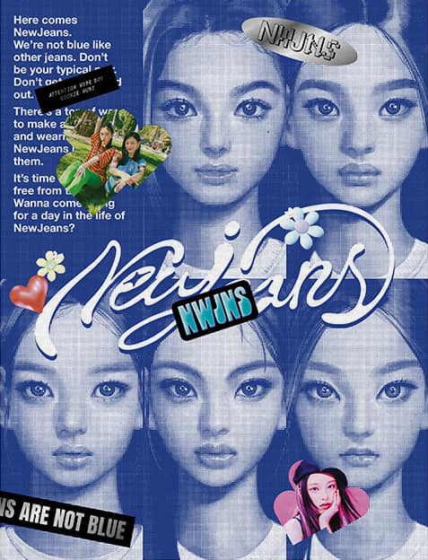 Ditto - NEWJEANS in 2023 Song lyric posters, Lyric poster, Pop