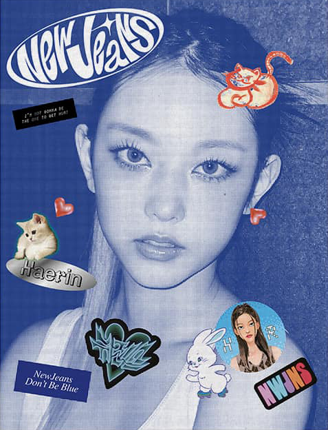 Ditto - NEWJEANS in 2023 Song lyric posters, Lyric poster, Pop