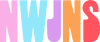 NewJeans NWJNS color logo