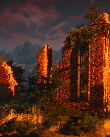 amavet kalesi harabeleri the witcher