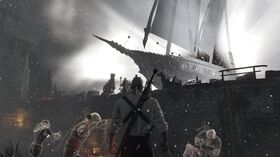 Geralt'ın rüyasında Wild Hunt