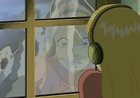 Корнелия видит слизней, которые ползут по окну дома Элкеми.