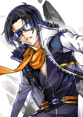 Detailed artwork of a mysterious male witch hunter in anime style