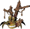 Crab-gibbets
