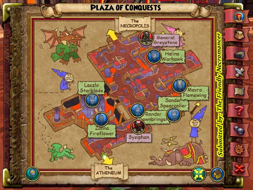 Plaza of Conquests Wizard 101 Wiki Fandom
