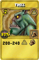 Troll Treasure Card