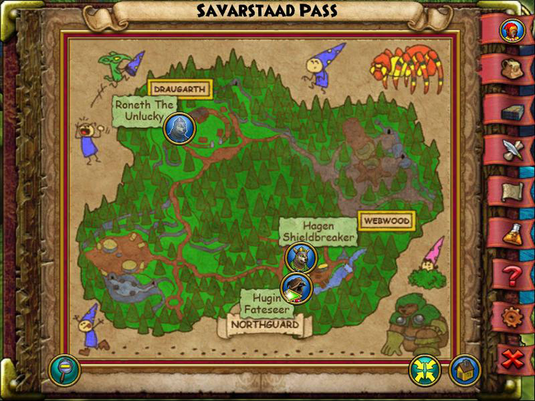 Savarstaad Pass Map