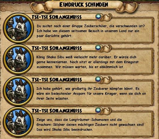 Hauptquest Eindruck Schinden Wizard101 Freak Wikia Fandom
