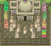 The Temple of Time with all statues unlocked