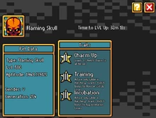 A pet's detailed information