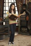 Alex Russo with a book promotional photo season 1