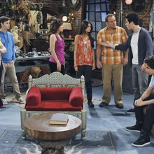 Who won the family wizard in wizards of waverly place Wizards Of Waverly Place The Family Wizard Competition David Henrie Gregg Sulkin Jake T Austin Jennifer Stone Selena Gomez Wizards Of Waverly Place Just Jared Jr