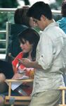 Selena and david behind the movie 5