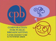PBS Kids funding screen (2000s) with 1982 CPB Logo