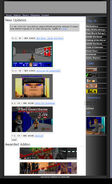 Main page from February 2009