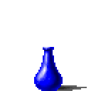 Blue Vase (Solid)