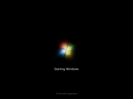 Windows 7 bootscreen