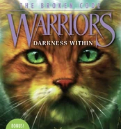 Wygląd na angielskiej okładce "Mrocznej otchłani"