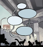 Droga Grzmotu w pierwszym tomie "Początku proroctwa"