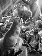 Wnętrze obozu w polskim wydaniu "Sekretów klanów"