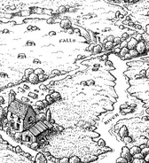 Wygląd rzeki na angielskiej mapce terytoriów