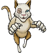 Wygląd na angielskiej okładce "Złodzieja w Klanie Pioruna"