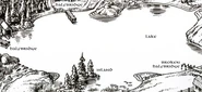 Wygląd na mapach dołączonych do angielskich książek
