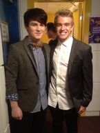 Tweeted by Bobby: "Me and my brother @BradKavanagh been too long since I seen this wonderful man!".