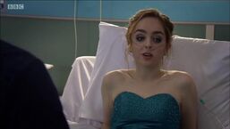 Tweeted by "@TheLewisOrmston" 4 hours ago: "Nice to see my #Wolfblood pal @louisacburnham on @BBCHolbyCity tonight! Haven't seen you in ages! Miss ya!".