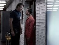 Shaun Dooley with co-star Nathan McMullen in "Misfits"