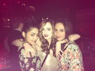 Tweeted by Klariza 3 hours ago: "Friday night with two of my favourite people ever @tasieD @louisacburnham".