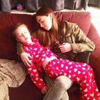 Tweeted by "@TWT_Movie" 2 hours ago: "When you're still filming on Easter Sunday...WAKE UP Charlie & @louisacburnham we need our Kims! #timewilltellmovie 🐣".