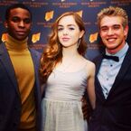 Tweeted by Louisa 22 hours ago: "Myself, @bllockwood & @kedarwstirling on the red carpet at the Royal Television Society Awards last night! #rtsawards".