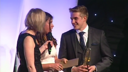 Aimee and Bobby at the RTS Awards (2012)