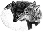 Wolf and Darkfur in Oath Breaker