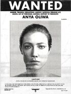 Anya's wanted poster by the Nazis.