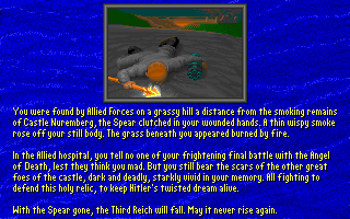 Spear of Destiny ending sequence