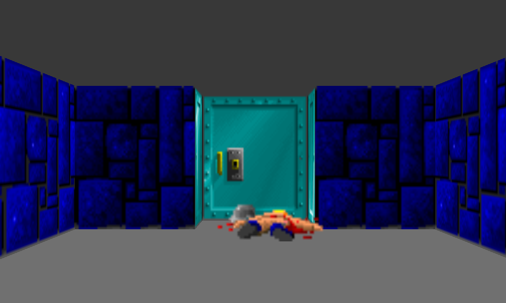 wolfenstein 3d secret rooms map