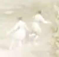 Twins playing during in B.J dream.