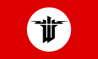 Censored National Flag of Nazi Germany